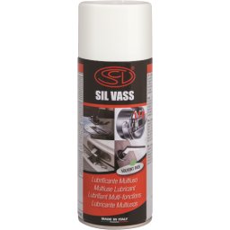 Spray lubrifiant pe baza de ulei si vaselina pentru mecanisme fine 400 ml SIL VASS SILICONI COMMERCIALE