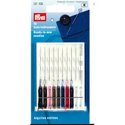Set ace de cusut manual, 10 ace cu 9 culori, Prym