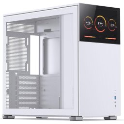 Carcasa Jonsbo D41 Screen ATX Temp G alb