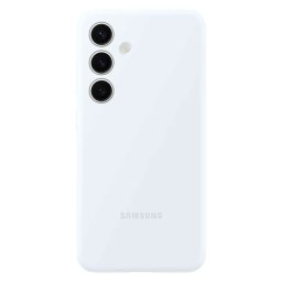 Husa de protectie Silicone Case pentru Galaxy S24, WHITE