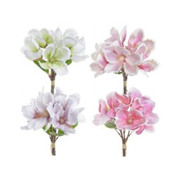 Buchet 5 magnolii artificiale pentru aranjamente florale