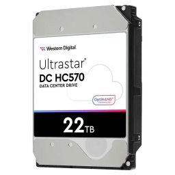 HDD Server Western Digital Ultrastar DC HC570 WUH722222ALE6L4, 22TB, 512MB, 7200 RPM, SATA 6Gb/s, 3.5