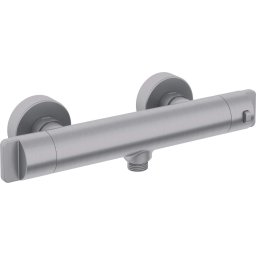 Baterie pentru Duș - Termostatata finisaj oțel șlefuit BCH_F4BT