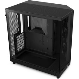 Carcasa H6 FLOW Compact Dual-Chamber, Mid-Tower, Negru