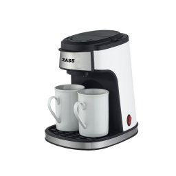 Cafetiera Zass ZCM 01 450W 0.24 litri Alb / Negru