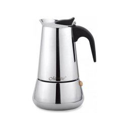 Cafetiera pentru Aragaz Maestro MR-1668-4 200ml 4 Cesti Argintie