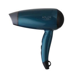 Uscator De Par Adler 1600W Niveluri Incalzire 2 Viteze 2 Maner Pliabil Albastru