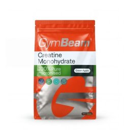GymBeam 100% Creatină monohidrată micronizată 250 g măr verde