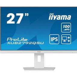 Monitor LED ProLite XUB2792QSU-W6, 27inch, 2560x1440, 0.4ms, White