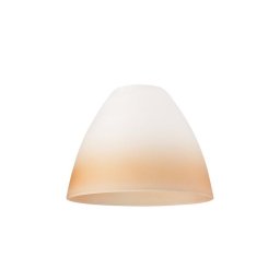 Abajur de rezervă din sticlă TULIPAN E27 100x130 mm portocaliu