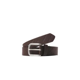JACK & JONES Curea Jacharry Embossed Belt 12236466 19-1322 TCX brown stone