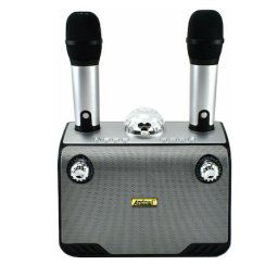 Dispozitiv Karaoke Disco Q YX899 putere 15W cu 2 microfoane wireles