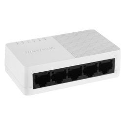 Switch 5 porturi 10 100 1000 Mbps RJ45 - HIKVISION DS-3E0505D-O
