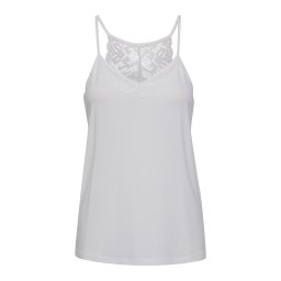 Cream Top 'Trulla' alb