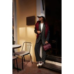 Pantaloni de dama Trendyol TPRAW23PL00016/Brown