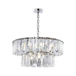 Lustră pe lanț Maytoni MOD043PL-12CH PUNTES 12xE14/40W/230V crom