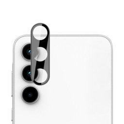 Camera Techsuit Full Camera Glass - Folie protecție cameră din Sticlă securizată - compatibil cu Samsung Galaxy A35 5G - culoare Negru
