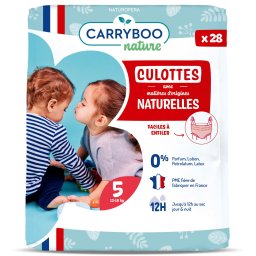 Scutece chilotel C5(12-18kg) ECO, marimea 5 Carryboo Nature
