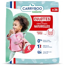 Scutece chilotel C6(16-30kg) ECO, marimea 6 Carryboo Nature