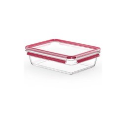 Tefal MSEAL GLASS - recipient pentru alimente, 2 l, roșu/sticlă
