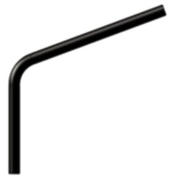 Consola Lampa Stradala Neagra 100cm Diametru 60mm 120 de grade