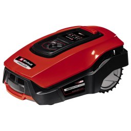 Robot pentru tuns gazon Robot de tuns gazon/iarba Einhell PXC FREELEXO 600 BT, latime taiere 18 cm,inaltime taiere 20 - 60 mm, suprafata gazon 600 mp,cablu delimitare 140 m, 200 carlige, 4 cleme conectare, 3 lame schimb,acumulator 18V 2.5Ah