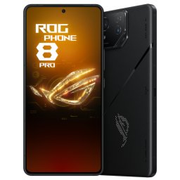 Telefon mobil Asus ROG Phone 8 Pro, 6.78 inch, 16GB RAM, 512GB, 5G, Dual Sim, Negru