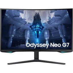 Monitor Gaming LED Curbat Samsung Odyssey Neo G7 LS32BG750NPXEN, 32", 3840x2160, 165 Hz, 1ms GTG, Negru