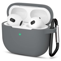 Silicone Case - for Apple AirPods 3, Smooth Ultrathin Material - Grey