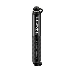 Pompa profesionala LEZYNE POCKET DRIVE, 160psi, 11 bari, 140 mm lungime, 79g greutate, neagra