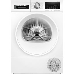 Uscator de rufe Bosch Serie 6 WQG14590BY, Condensare si pompa de caldura, 9 Kg, Iron Assist, AutoDry, AntiVibration Design, Clasa A ++, Alb