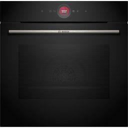 Cuptor electric incorporabil HBG7321B1, 71 l, Multifunctional, 11 functii, Home Connect , Grill, Air Fry, Autocuratare EcoClean Direct, Clasa A+, Negru