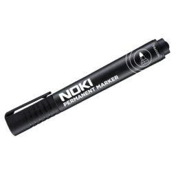 Marker Permanent Noki Varf Rotund, Negru