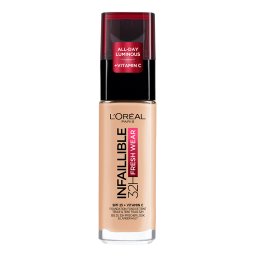 Fond de ten L oreal Paris Infaillible Fresh Wear 32h, 180 - Golden Linen, 30ml