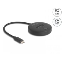 Docking station USB 3.2 type C la SSD M.2 NVMe / SATA, Delock 64254