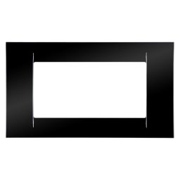 Rama Gewiss Virna GW22114, negru - 4 modul