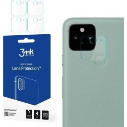 Set 4 x Folie camera Lens Protection, pentru Camera Google Pixel 5, Structura Incasabila, 7H, 0.2 mm