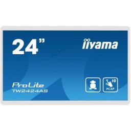 Monitor LED ProLite 23.8" TW2424AS-W1 16:9 M-Touch HDMI Android Alb