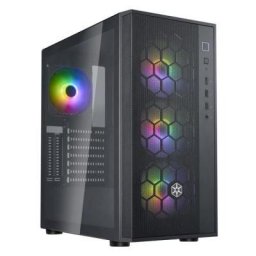 Carcasa Carcasa Fara R1 PRO V2 Midi-Tower, Tempered Glass Negru