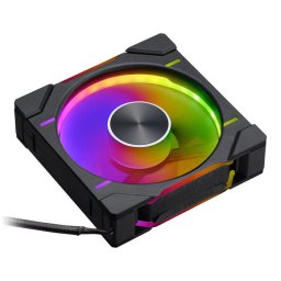 D30 PWM D-RGB Regular Airflow fan - 120mm, black