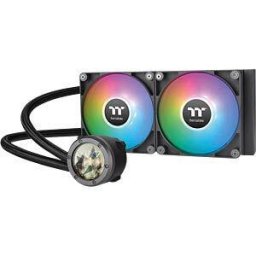 Ventilator lichid TH240 V2, Ultra ARGB, 2buc, 120mm, Negru