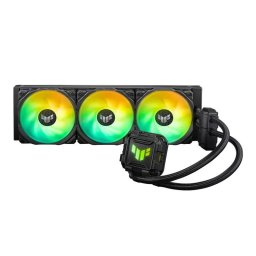 TUF GAMING LC II 360 ARGB, 3 ventilatoare de 120 mm, 800 - 2000 RPM, Gri