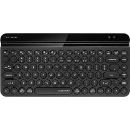 Tastatura A4TKLA47123, RF Wireless + Bluetooth, Layout US, Negru