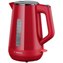 Fierbator TWK1M124, 1.7l, 2000-2400 W, Filtru de calcar, Rosu