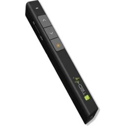 Wireless presenter with laser pointer black