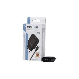 Incarcator de retea Charger 30W USB-C + USB-C cable, black