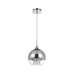 Lustră pe cablu Maytoni P140-PL-110-1-N FERMI 1xE27/60W/230V crom