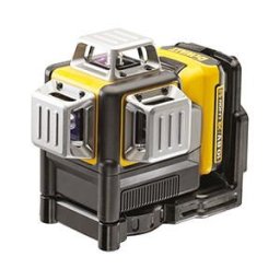 Nivela laser autonivelanta in cruce pe acumulator DCE089D1R-QW, 10.8 V, 2 Ah, 20 m domeniu lucru, +/-0.3 mm/m precizie, ¼” filet, suport perete, acumulator, incarcator