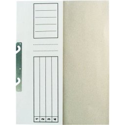 Dosar de incopciat 1/2 standard, alb, 10 bucati/set