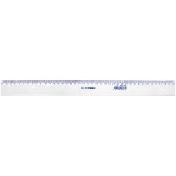 Rigla din plastic transparent, 40cm